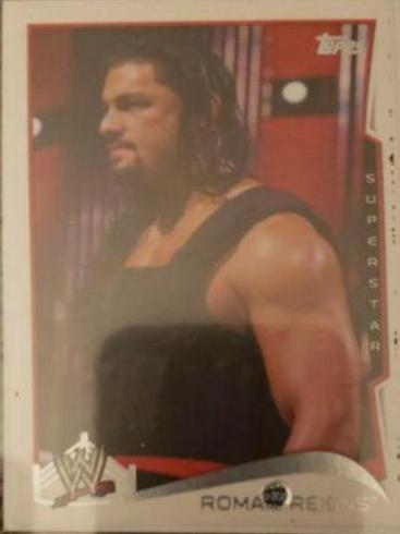 Roman Reigns #42 Wrestling Cards 2014 Topps WWE