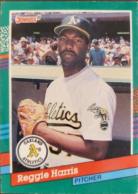 Reggie Harris #704 Baseball Cards 1991 Donruss