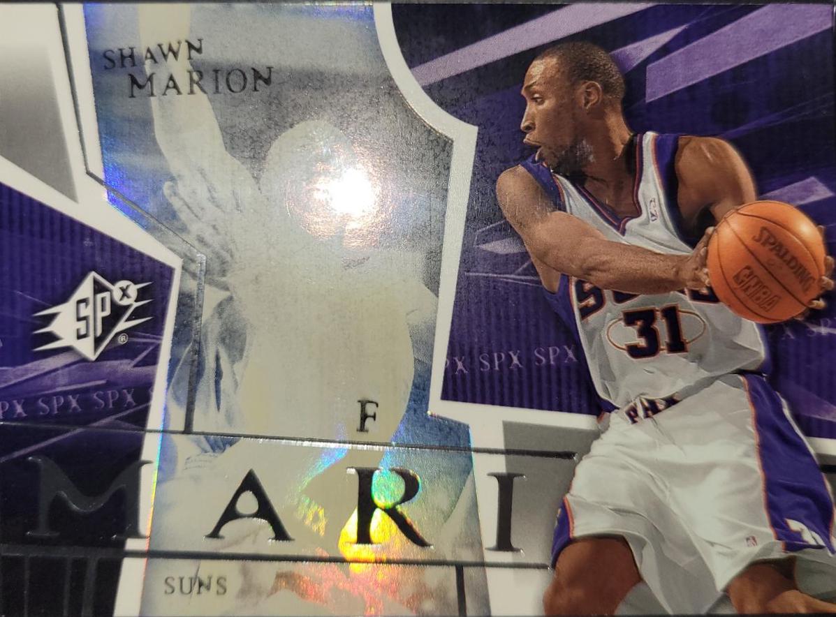 Shawn Marion #67 Basketball Cards 2003 Spx