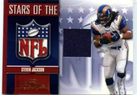 Steven Jackson #NFL-23 Football Cards 2007 Playoff Prestige Stars of the NFL