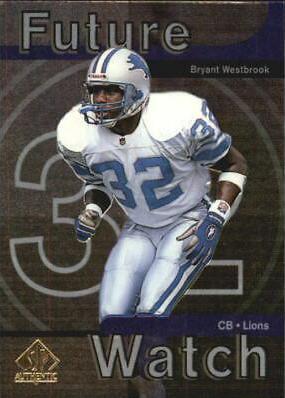Bryant Westbrook #5 Football Cards 1997 SP Authentic