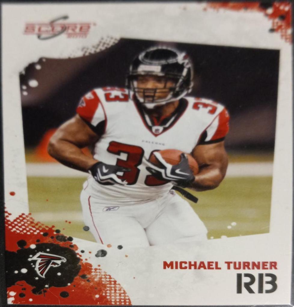 Michael Turner #16 Football Cards 2010 Panini Score