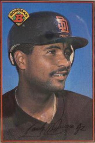 Sandy Alomar Jr. #454 Baseball Cards 1989 Bowman