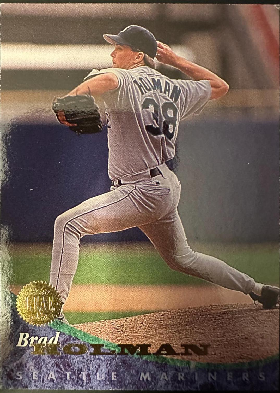 BRAD HOLMAN #35 Baseball Cards 1994 Leaf