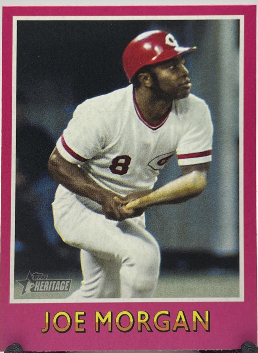 Joe Morgan #75BS-4 Baseball Cards 2024 Topps Heritage Mini Sensation