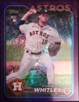 Forrest Whitley [Purple Foilboard] #US61