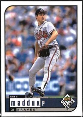 Greg Maddux #56 Baseball Cards 1999 UD Choice Preview