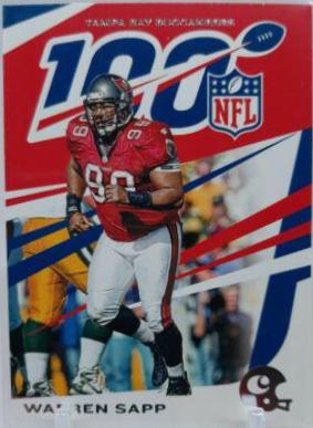Warren Sapp #90 2019 Panini Chronicles Football