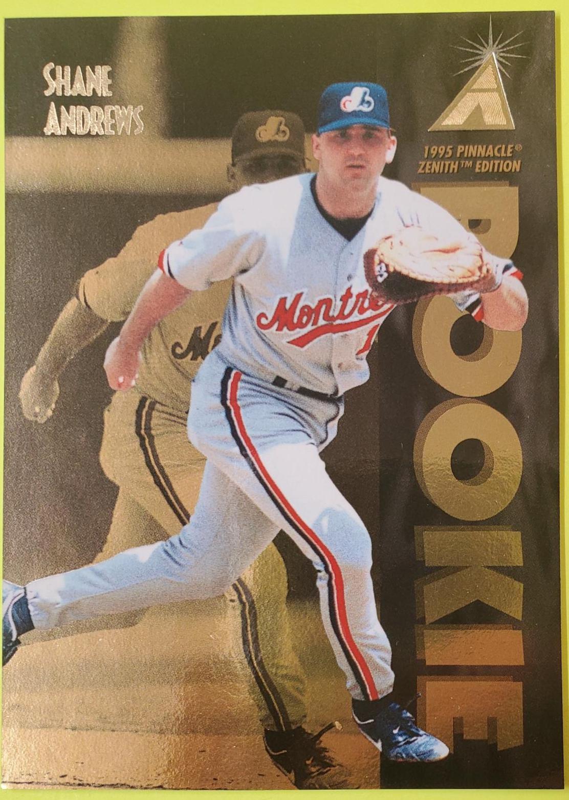 Shane Andrews #120 Baseball Cards 1995 Pinnacle