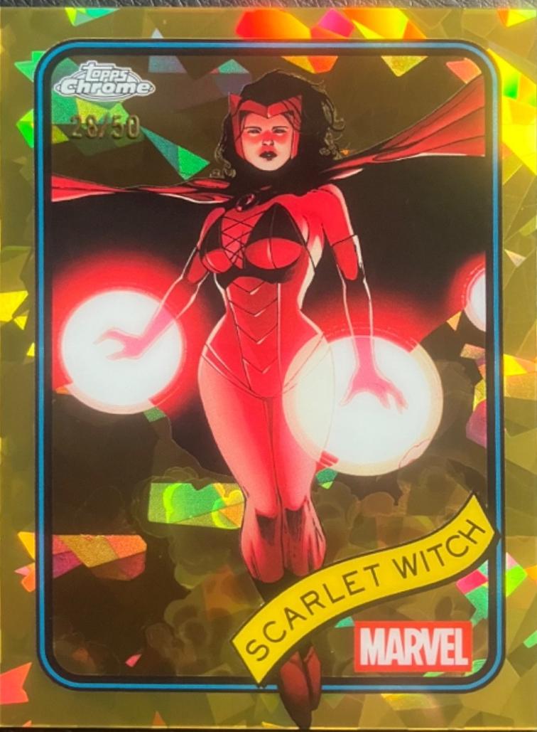 Scarlet Witch Gold Sapphire