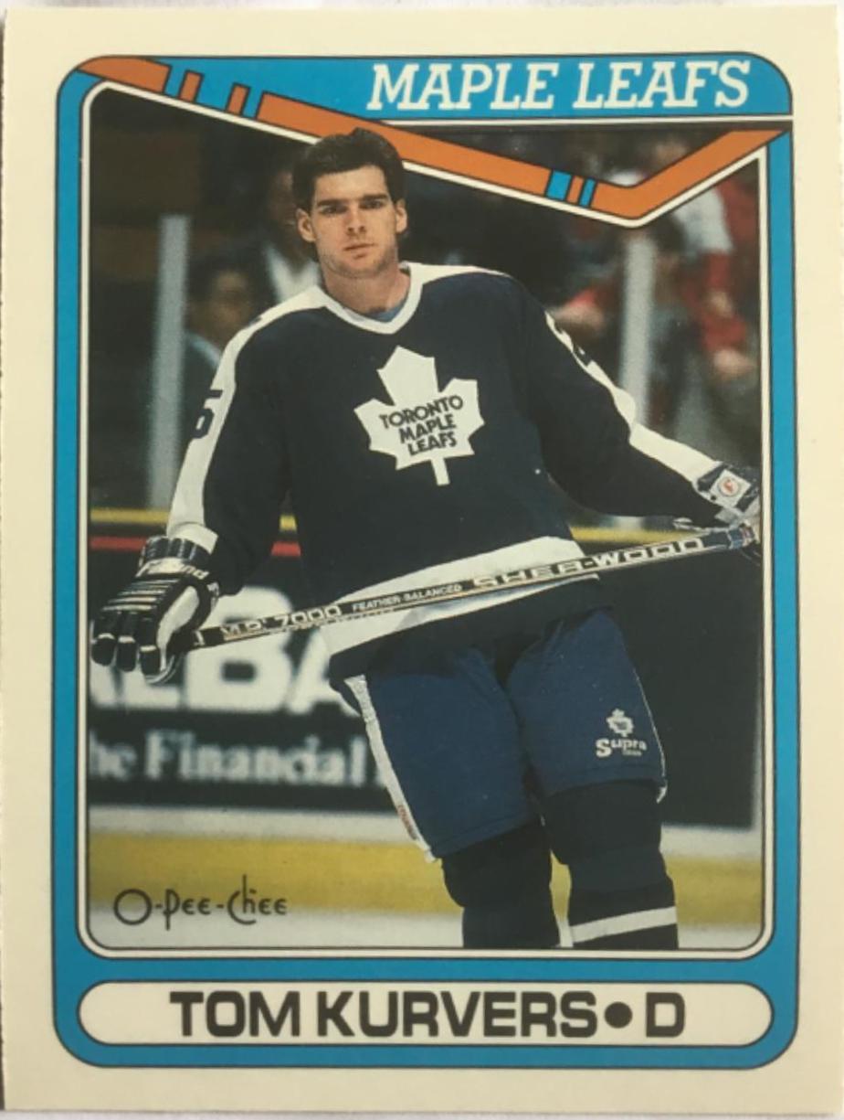 Tom Kurvers #11 Hockey Cards 1990 O-Pee-Chee