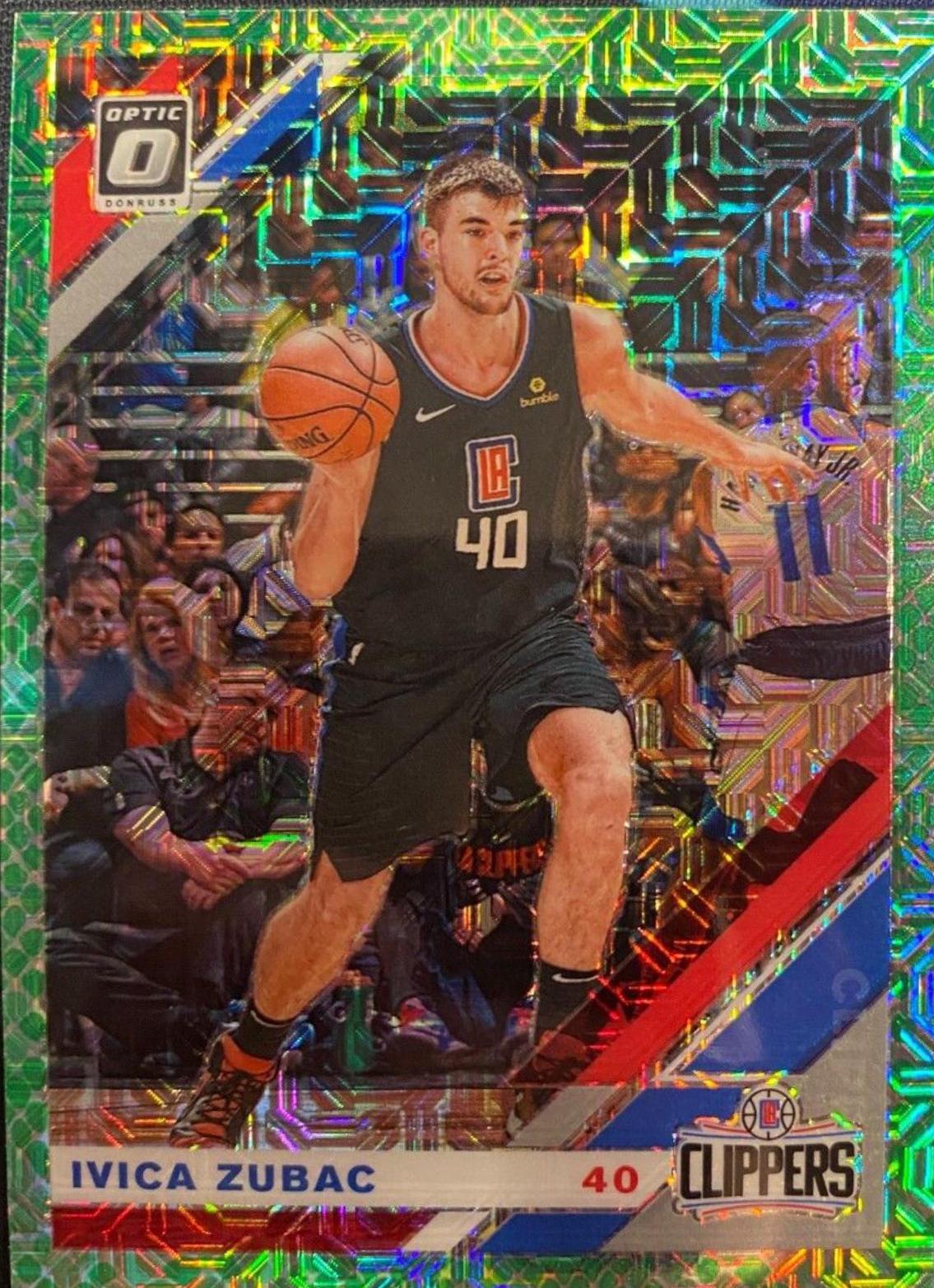 Ivica Zubac #50 2019 Panini Donruss Optic Basketball
