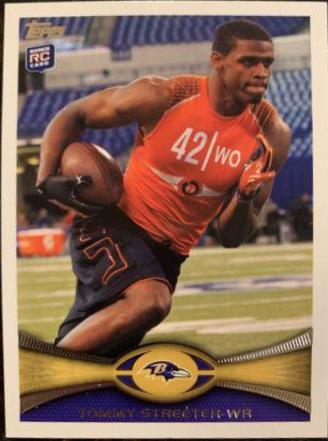Tommy Streeter #199 Football Cards 2012 Topps