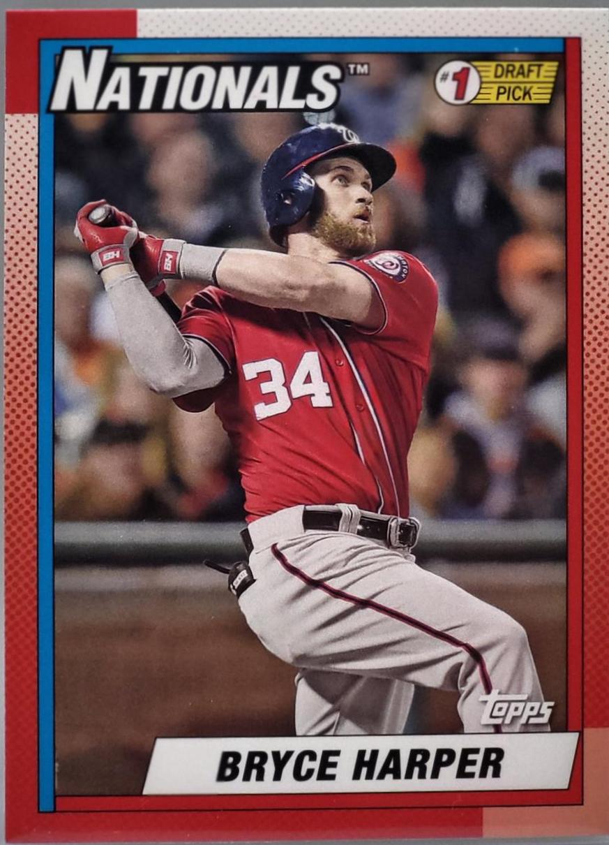 Bryce Harper #90DPI-BH Baseball Cards 2015 Topps Archives 1990 #1 Draft Picks