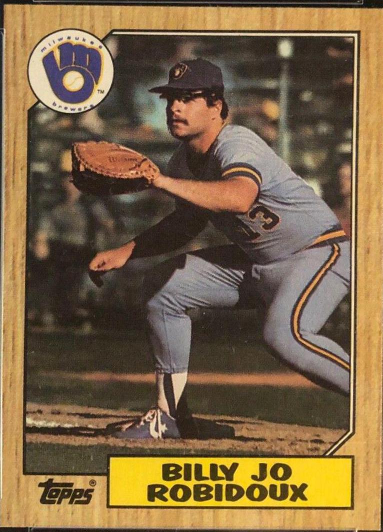 Billy Jo Robidoux #401 Baseball Cards 1987 Topps