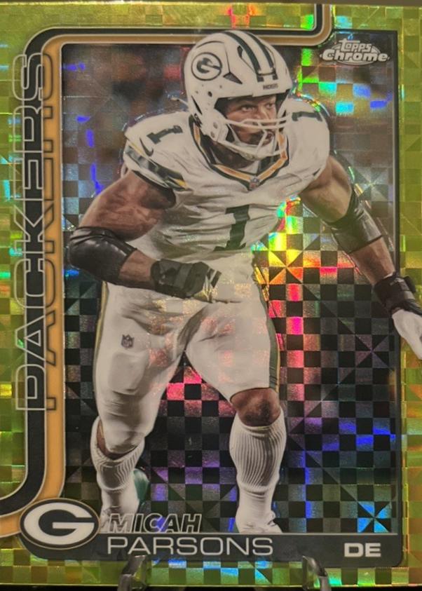 Micah Parsons [X-Fractor Green] #77