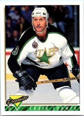 Craig Ludwig #191 Hockey Cards 1993 Topps Premier
