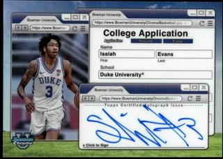 Isaiah Evans
