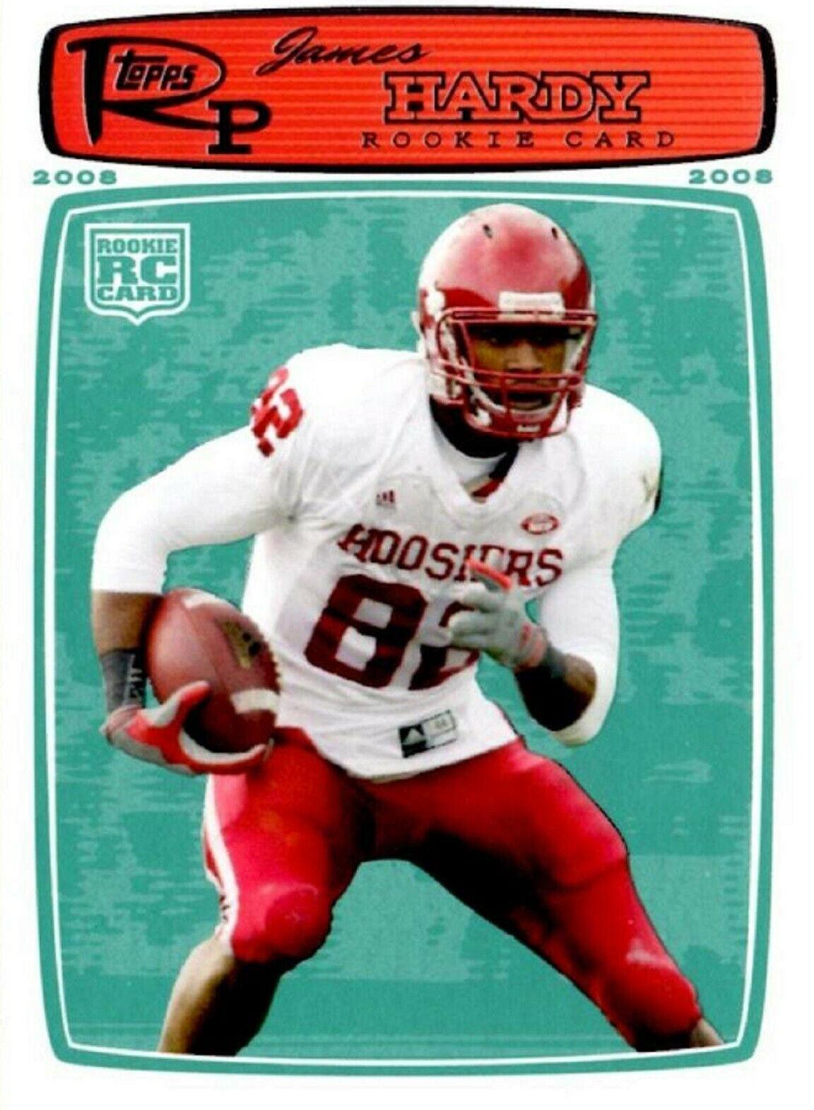 James Hardy #187 2008 Topps Rookie Progression Football