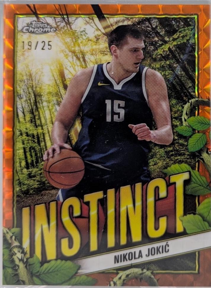 Nikola Jokic [Orange Refractor] #INS-2