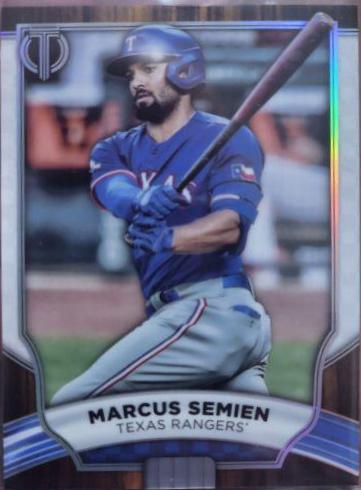 Marcus Semien #4 Baseball Cards 2022 Topps Tribute