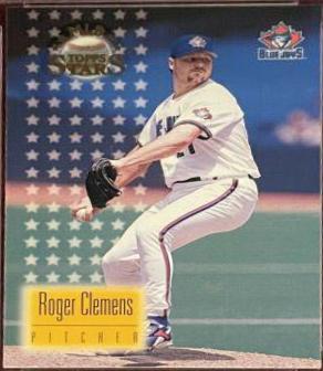 Roger Clemens #50 Baseball Cards 1997 Topps Stars