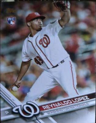 Reynaldo Lopez #120 Baseball Cards 2017 Topps