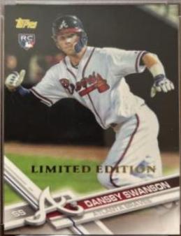 Dansby Swanson #87 Baseball Cards 2017 Topps Limited Edition