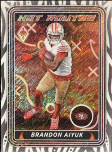 Brandon Aiyuk [White Shimmer] #HR-15