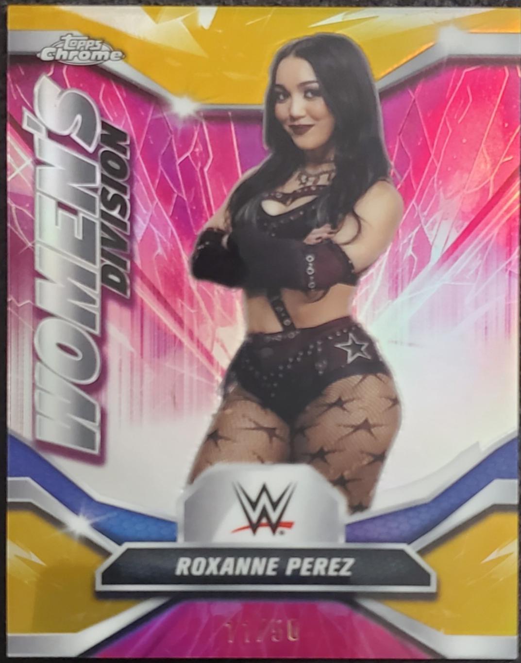 Roxanne Perez [Gold Refractor] #WDV-34