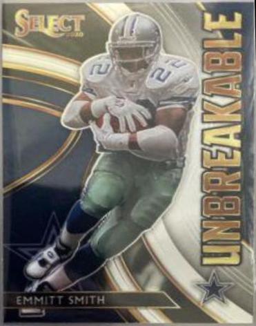 Emmitt Smith #U3 Football Cards 2020 Panini Select Unbreakable