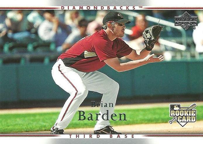 Brian Barden #526 Baseball Cards 2007 Upper Deck