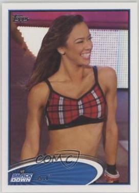 AJ Lee #88 Wrestling Cards 2012 Topps WWE