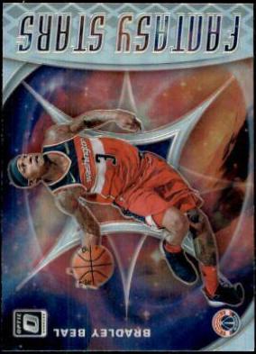 Bradley Beal Holo #4 Basketball Cards 2019 Panini Donruss Optic Fantasy Stars