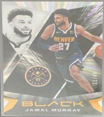 Jamal Murray #30 2020 Panini Black Basketball