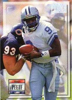 Rodney Peete #9 Football Cards 1993 Pro Set Power