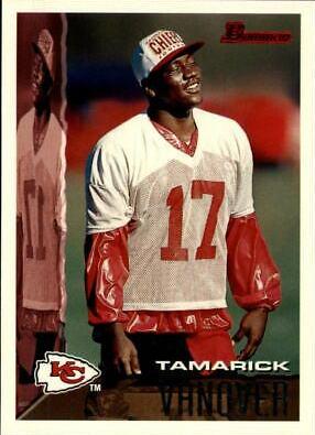 Tamarick Vanover #76 1995 Bowman Football