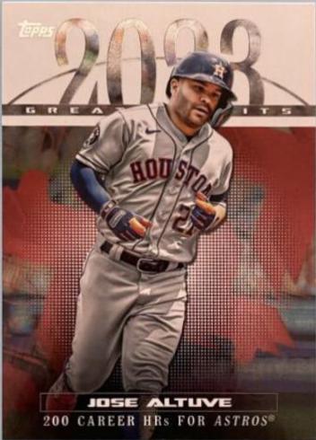 Jose Altuve #23GH-10 Baseball Cards 2024 Topps Greatest Hits