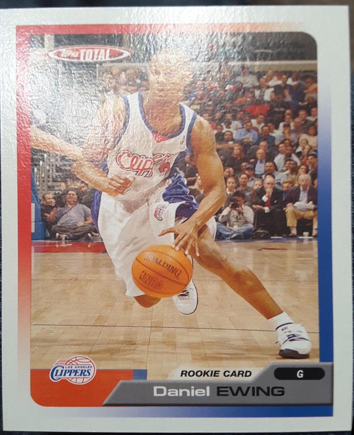 Daniel Ewing #227 Basketball Cards 2005 Topps Total