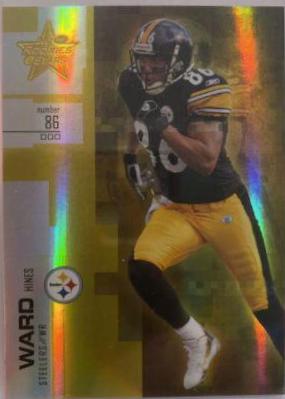 Hines Ward #76 2007 Leaf Rookies & Stars Longevity Football