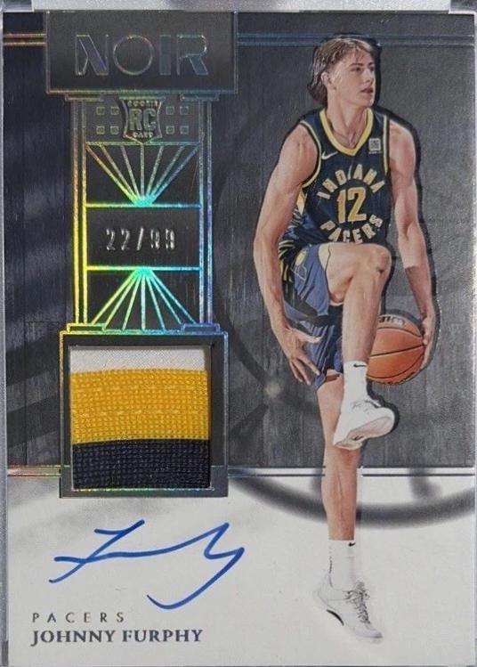 Johnny Furphy #353 2024-25 Panini Noir Basketball