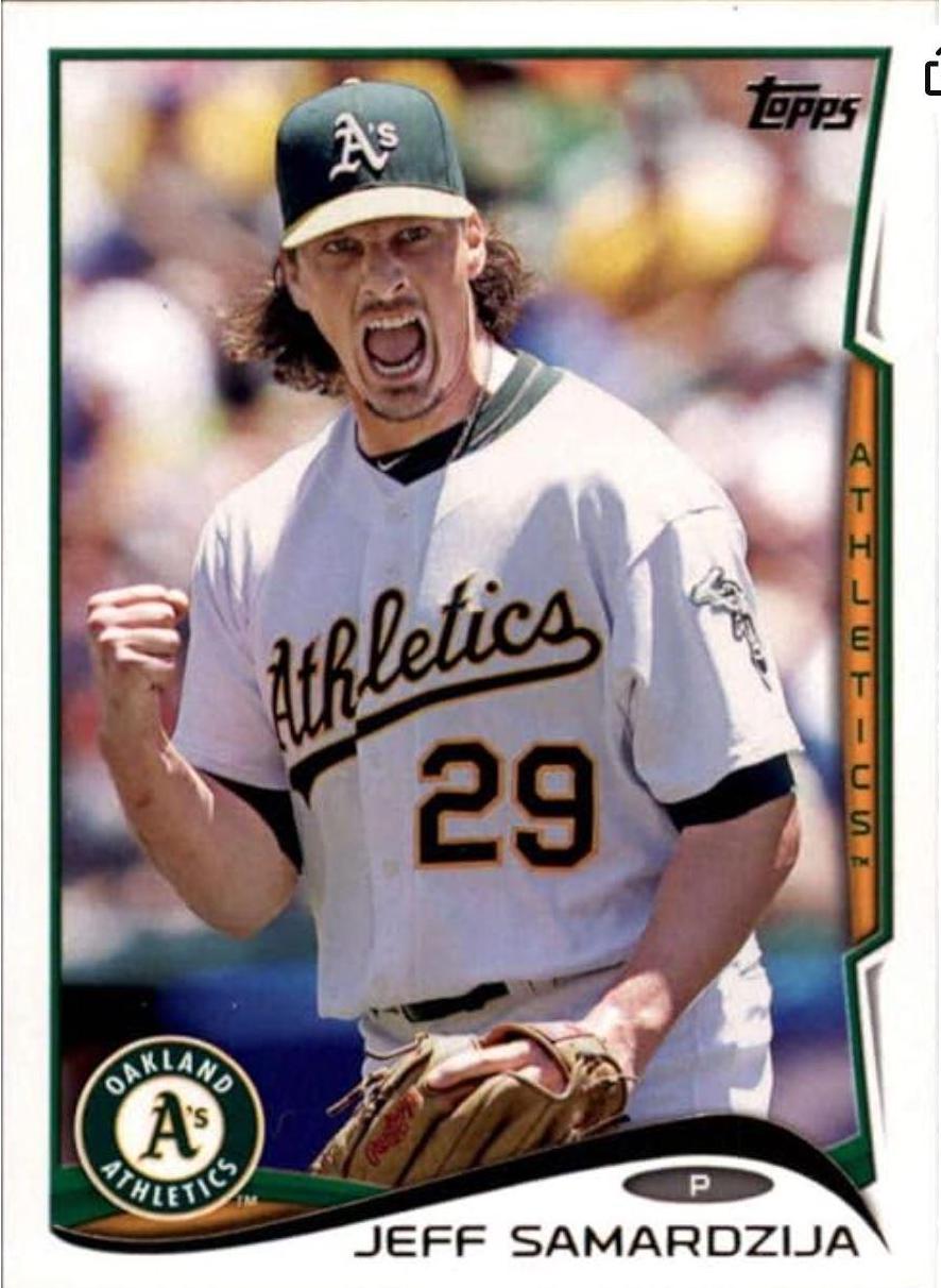 Jeff Samardzija #US-92 Baseball Cards 2012 Topps Update