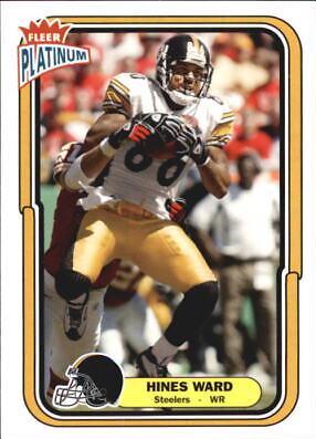 Hines Ward #85 2004 Fleer Platinum Football