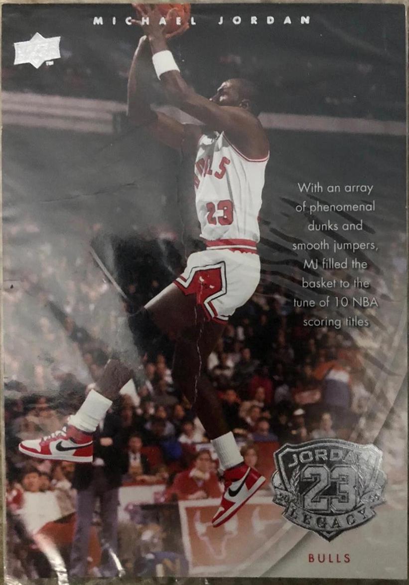 MICHAEL JORDAN #9XPKA Basketball Cards 2009 Upper Deck Jordan Legacy Jumbos