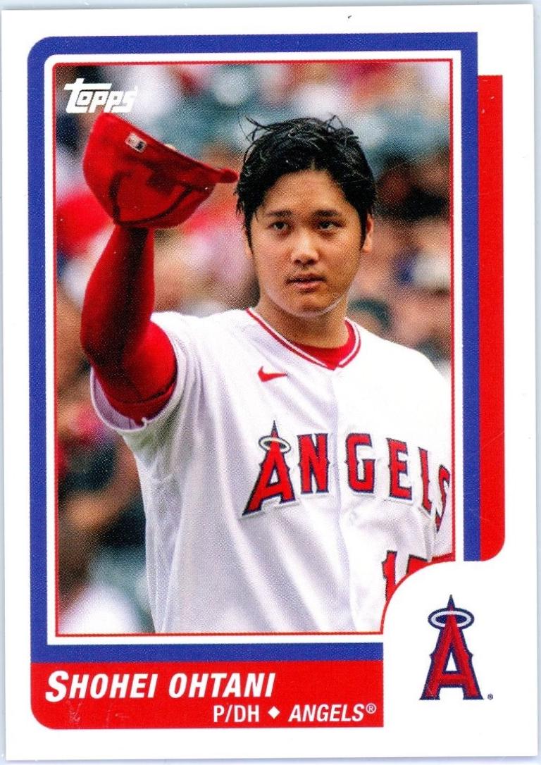 Shohei Ohtani #116 2021 Topps Throwback Thursday Baseball