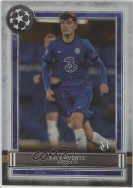 Kai Havertz #8 Soccer Cards 2020 Topps Museum Collection UEFA Champions League