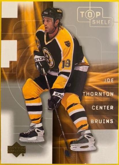 Joe Thornton #3 Hockey Cards 2001 Upper Deck Top Shelf