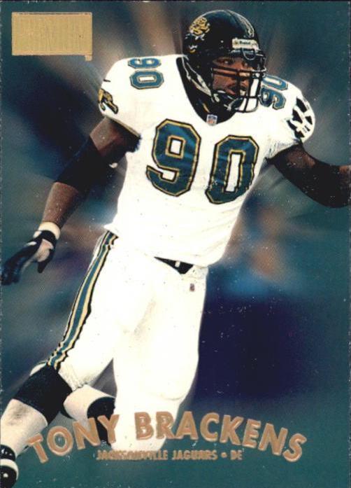 Tony Brackens #20 Football Cards 1997 Skybox Premium