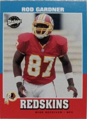 Rod Gardner #259 Football Cards 2001 Upper Deck Vintage