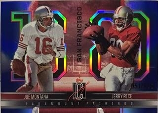 Jerry Rice / Joe Montana